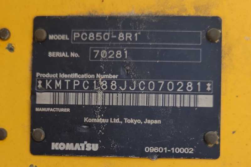 OmecoHub - Immagine KOMATSU PC850-8R1